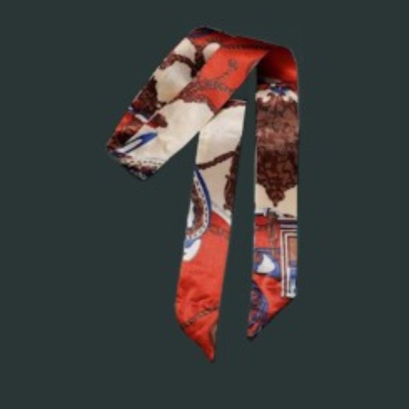 Skinny scarf/wrist wrap/hair tie - Picture 3 of 13